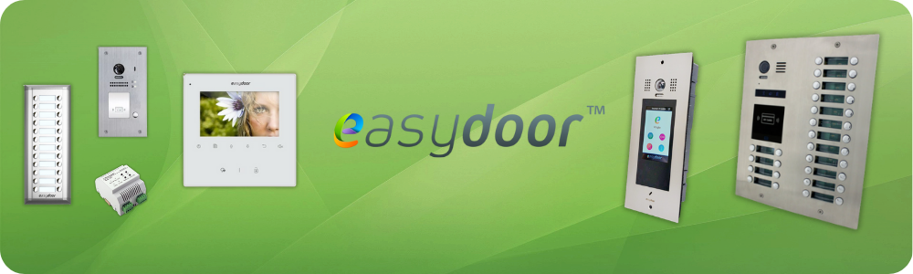 Easydoor – produktové portfolio videovrátných